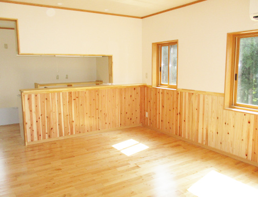 南魚沼市工務店（新築）内観_施工事例