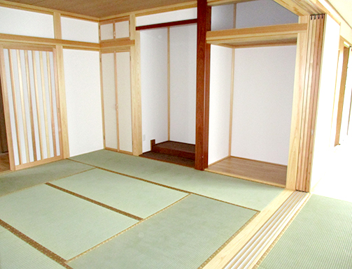 南魚沼市工務店（新築）内観_施工事例